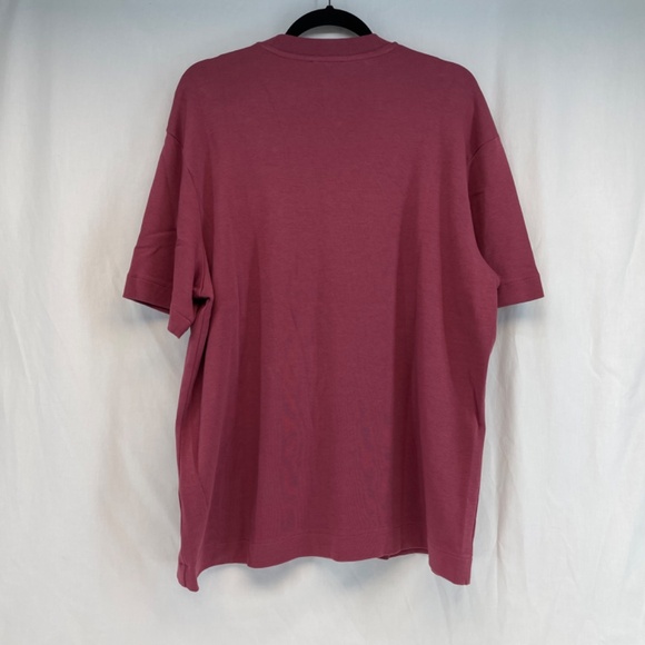 Zara T-shirt Light Burgandy Heavyweight Men’s Size Large - Picture 3 of 14